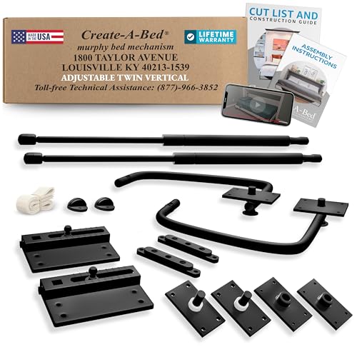 Adjustable Deluxe Murphy Bed Kit